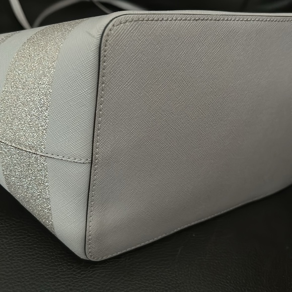 VGUC Kate Spade Sparkle Large Tote-Pale Pink - Picture 9 of 10